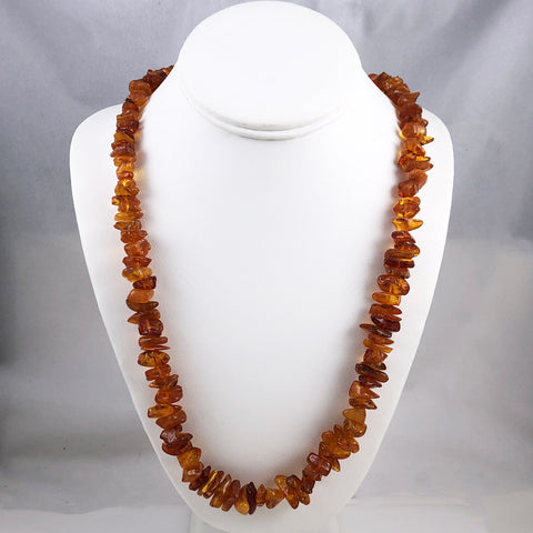 Vintage Amber Necklace - All The Decor